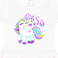 thumbnail image 3 of Inktastic Big Sis unicorn Girls Toddler Dress, 3 of 4