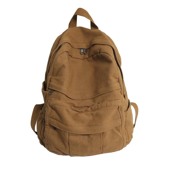 Large School Backpack Fashion Canvas School Bag Laptop Backpack for Women Men