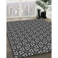 thumbnail image 2 of Ahgly Company Indoor Rectangle Patterned Charcoal Black Area Rugs, 5' x 8', 2 of 6