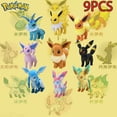 thumbnail image 2 of Juguetes de peluche de Anime Pokemon Eevee Eeveelution Kawaii Sylveon Flareon Jolteon Umbreon Vaporeon Muñecas de juguete para niños Regalo de cumpleaños de Navidad, 2 of 5