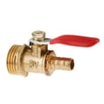 thumbnail image 4 of mmirethe Various Type Ball Valve Threaded Brass Ball Valve 4 interface 20mm 8mm Red 1Set, 4 of 6