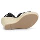 thumbnail image 5 of Alpargata De Mujer Con Cordones Sandalias Con Cuñas Para Mujer Negro 36 EU, 5 of 7