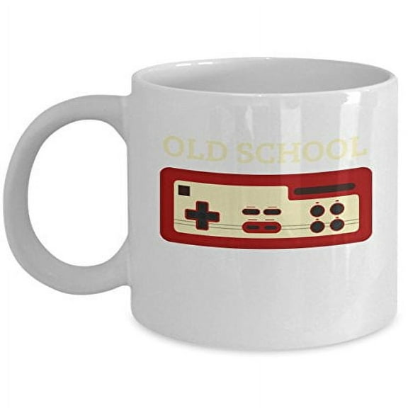 Retro 80s Inspired 11 oz Coffee Mug - Perfect Gift for Nostalgia Lovers White Ceramic