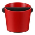 thumbnail image 3 of MLINS 3 pcs  Coffee Grounds Bucket Slag Bin Espresso Knock Box Coffee Recycling Box (Red), 3 of 8