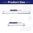 thumbnail image 4 of 2 Pcs 20inch 80Ibs/355N Silver Tone Lift Supports Struts Shocks Gas Spring Universal for RV Car Truck Boat, 4 of 7