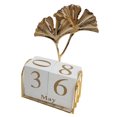 thumbnail image 1 of Cheers 1 Set Perpetual Calendar Fashion Practical Wood Wide Usage Daily Calendar for Living Room, 1 of 7