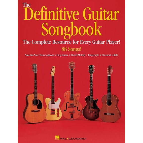 The Definitive Guitar Songbook (Paperback)