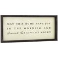 thumbnail image 3 of Joy and Sweet Dreams Framed Metal Wall Sign - 17.75", 3 of 7