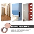 thumbnail image 5 of Homoyoyo Peephole Covers 1Set Metal Anti Peeping For Door Viewer Home Security, 5 of 5