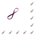 thumbnail image 1 of Diadema deportiva Sonducket Banda elástica para el sudor 10piezas Violeta, 1 of 6