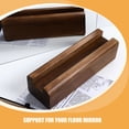 thumbnail image 4 of Wooden Floor Mirror Stand Anti Skid Mirror Bracket Picture Frame Base Support Artwork Display Room Mirror Holder Rack For Living Room Bathroom Bedroom, 4 of 9