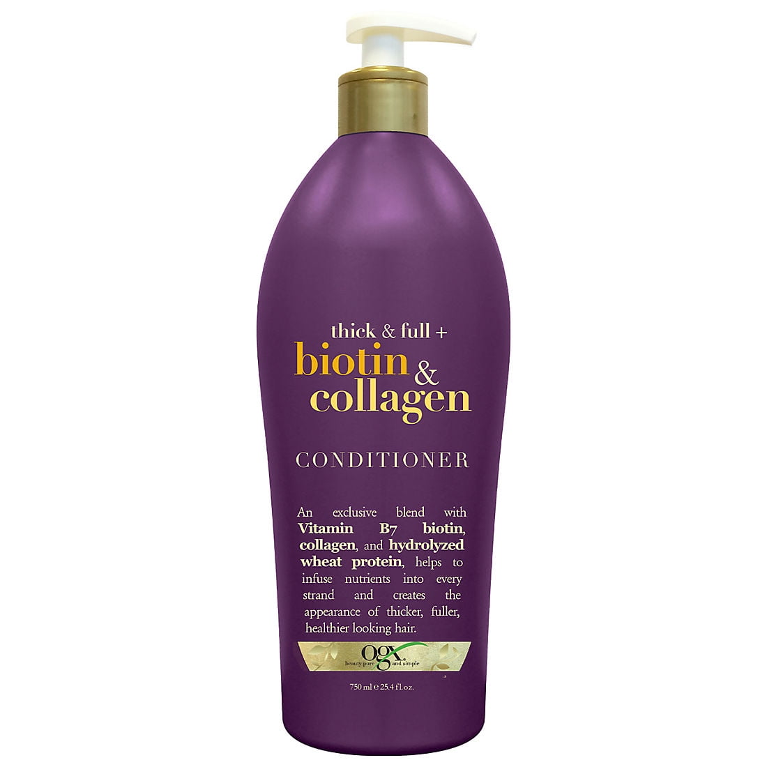 OGX Thick & Full Biotin & Collagen Conditioner, 25.4 oz.
