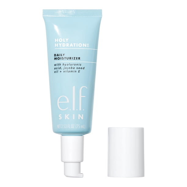 Hidratante e.l.f. Ojos, labios, hidratación facial, 75 ml