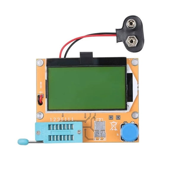 Lcr-T4 Transistor Tester Resistance Capacitance Diode Triode Tester With Case