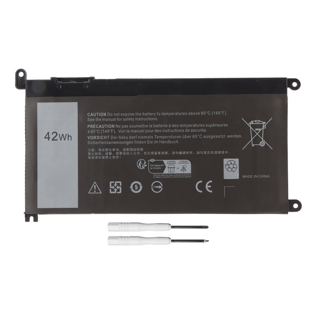 Batería de Repuesto WDX0R 42 Wh para Computadora Portátil Dell Inspiron 13 15 5000 7000 Series