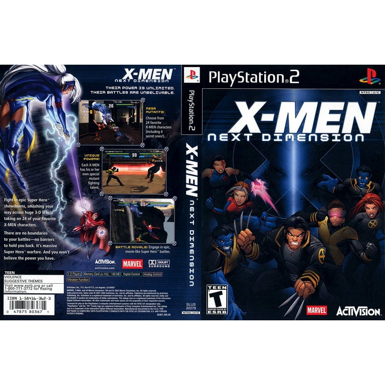 X-Men: Next Dimension - Sony PlayStation 2 PS2 Pre-Owned Tested