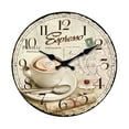 thumbnail image 2 of Dongrere Non-Ticking Wall Clocks for Living Room Decor Large Wall Clock Decorative Clock for Bedroom 12In, 2 of 6