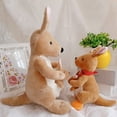 thumbnail image 4 of Muñeco de peluche de canguro madre creativo, regalo de muñeca linda, regalo adorable, 4 of 6