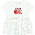 thumbnail image 3 of Inktastic Sweet One Strawberry Birthday Girls Baby Dress, 3 of 5
