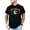 Black Shirt, variant on Funny Bald and Majestic Shirt for Men Eagle Dad Joke T-Shirt for Adults Vintage Royal Shirt Adult Small