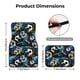 thumbnail image 5 of Fotbe Football Juego de 4 Tapetes para Auto con Estampado – Alfombrillas de Goma Reforzada, Diseño Antideslizante, Protección para Todo el Año – Vehículos, Autos, Camionetas y SUVs, 5 of 7