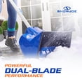 thumbnail image 5 of Open Box Snow Joe 24V 4Ah Cordless Snow Shovel for Winter Snow Removal, Blue, 5 of 7