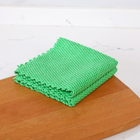 

Clearance！ Bifavgk Kitchen Tool Tableware Dish Towel Nonstick Oil Fast Dish Cloths Cleaning Cloth Wiping Rag Dish Rags Super Absorbent Coral Dish Towel Dish Towels For Kitchen Kitchen Towels