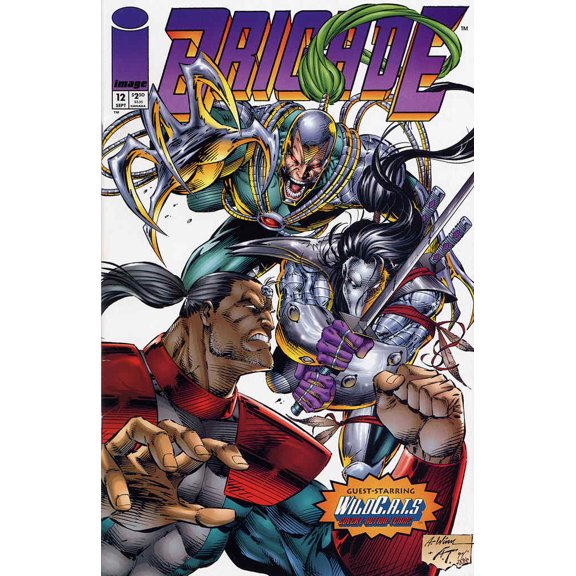 Brigade #12 VF ; Image Comic Book