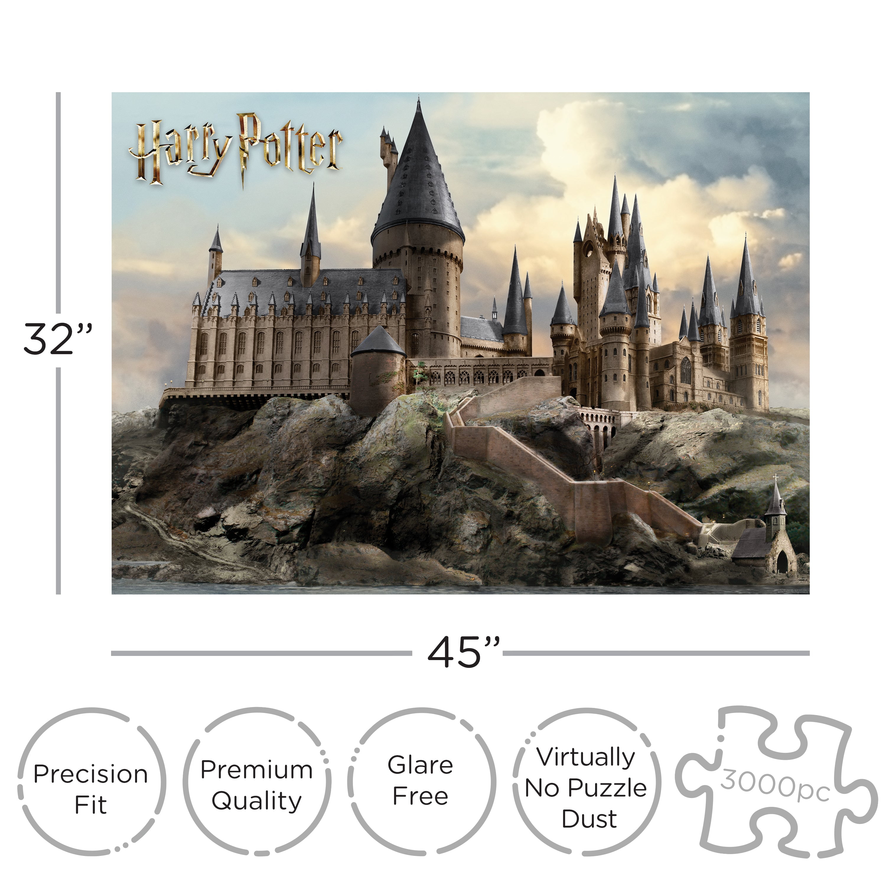 3 Puzzles - Harry Potter Aquarius-Puzzle-62001 500 pièces Puzzles