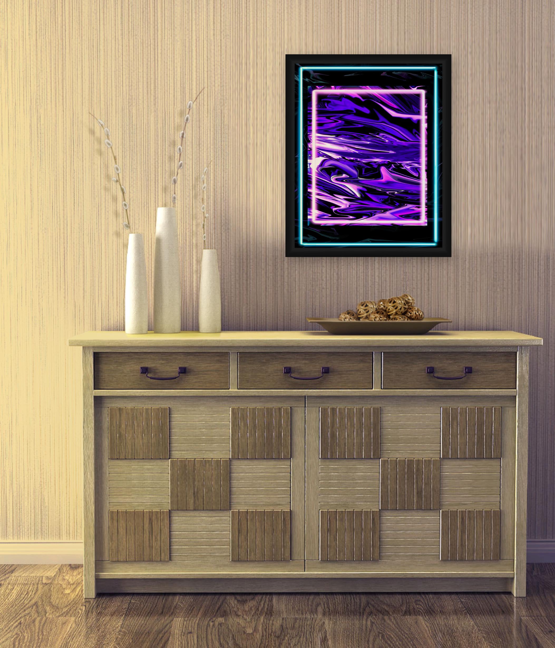 PTM Images,Holographic Purple