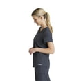 thumbnail image 7 of Skechers™ Vitality by Barco Aura Scrub Top for Women - Relaxed Fit, Curved V-Neck Medical Top, 3 Pockets, 4-Way Stretch Women's Scrub Top, 7 of 7