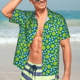 thumbnail image 7 of Susaid Tennis and golf balls Print Hawaiian Shirts for Men Women,Hawaiian Summer Short-Sleeve Casual Relaxed-Fit Button-Down,3X-Large, 7 of 7