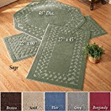 - Herringbone Trim Accent Rugs , Runner