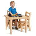 thumbnail image 2 of Purpose+ Kids Square Maple Classroom Table - 48" x 48", 2 of 6