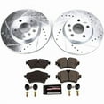 thumbnail image 3 of PowerStop Front Z23 Evolution Sport Carbon-Fiber Ceramic Brake Pad and Drilled & Slotted Rotor Kit Fits: MINI COOPER Select Models K7979, 3 of 3