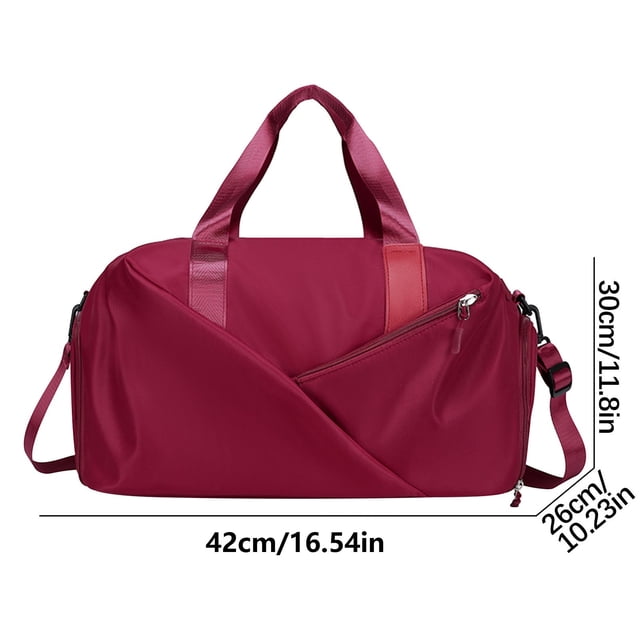 Kieccall Sac de Voyage pour Femmes Grande Capacité Gym Sports Yoga Week-End Sac à Main