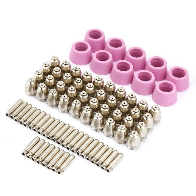 Kit De Electrodo De Boquilla Boquilla De Electrodo De Plasma Procesamiento De Cerámica Galvanizada Para Consumibles De Cortador De Plasma Pistolas De Soldadura M-150 ANGGREK Herramientas