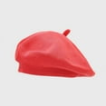 thumbnail image 5 of SikaFu Autumn Solid Color Cotton Beret Painter Hat Octagonal Cap for Women and Girl 04, 5 of 6