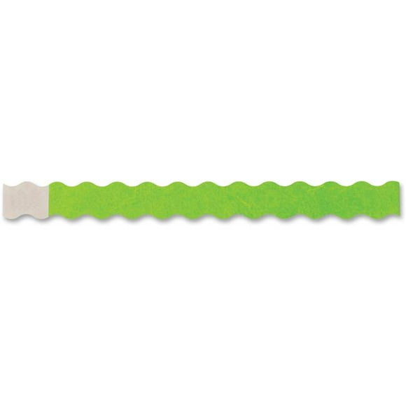 SICURIX BAU85360 Bracelets Ondulés avec Adhésif - Vert