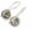 Sterling Silver, variant on Raw Round Pyrite Stud Earrings 925 Sterling Silver Handmade Silver Earrings for Natural Energy and Style Sterling Silver