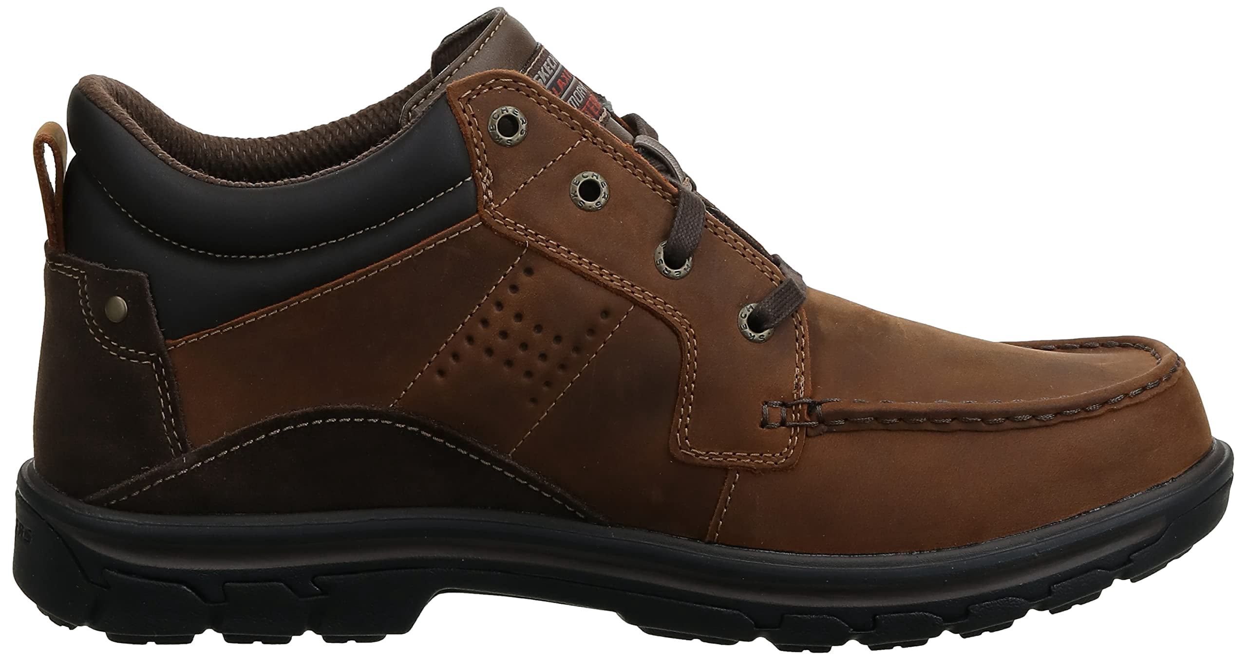Skechers Men's Segment Melego Leather Chukka Waterproof Boot