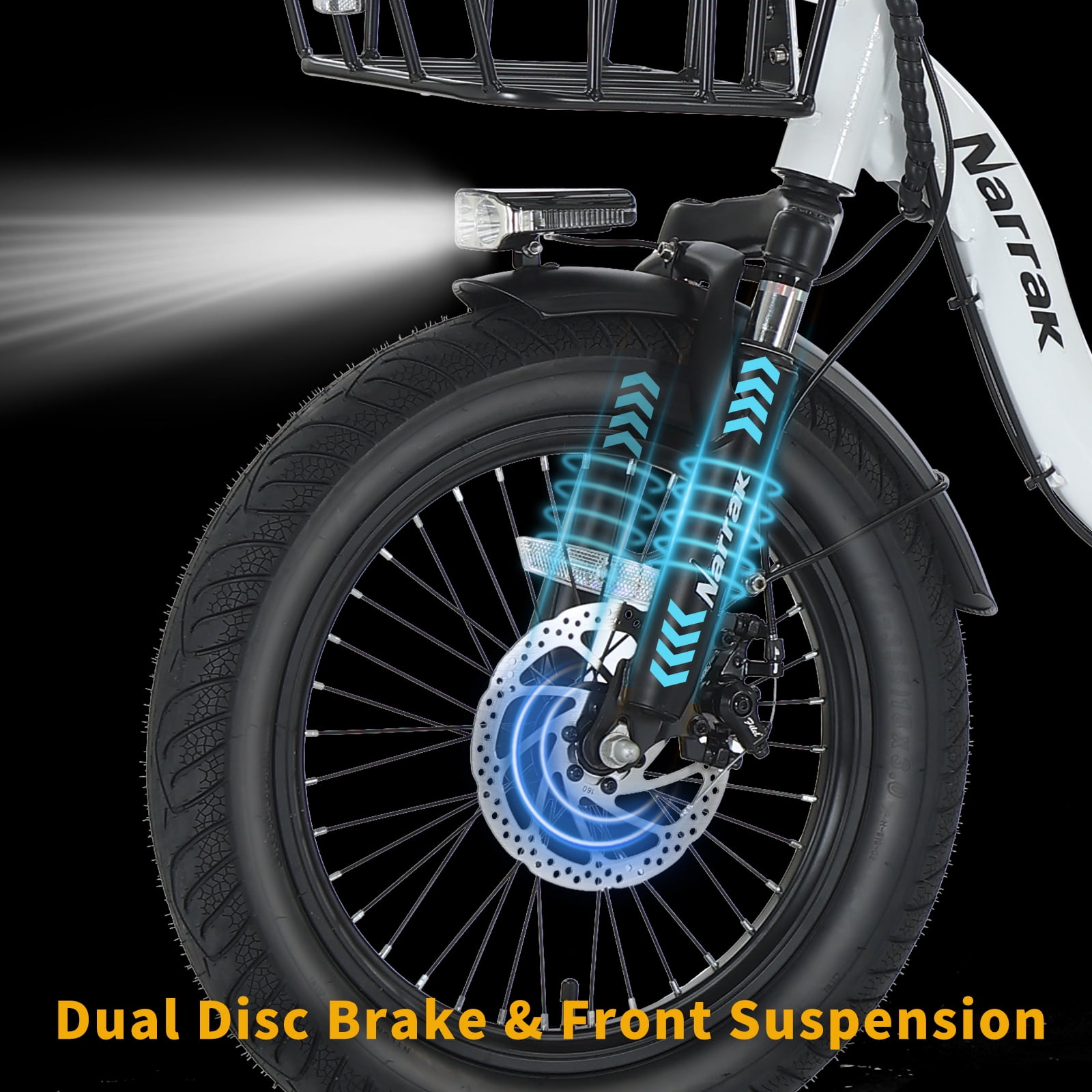 Electric Tricycle for Adults, Fat Tire Folding Trike, Peak 700W Step-Thru Etrike with Removable Battery and Large Basket