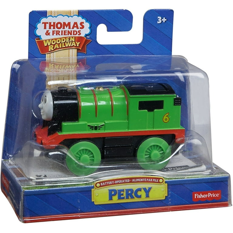 Thomas Friends Wooden Railway, Train, Percy Battery Operated