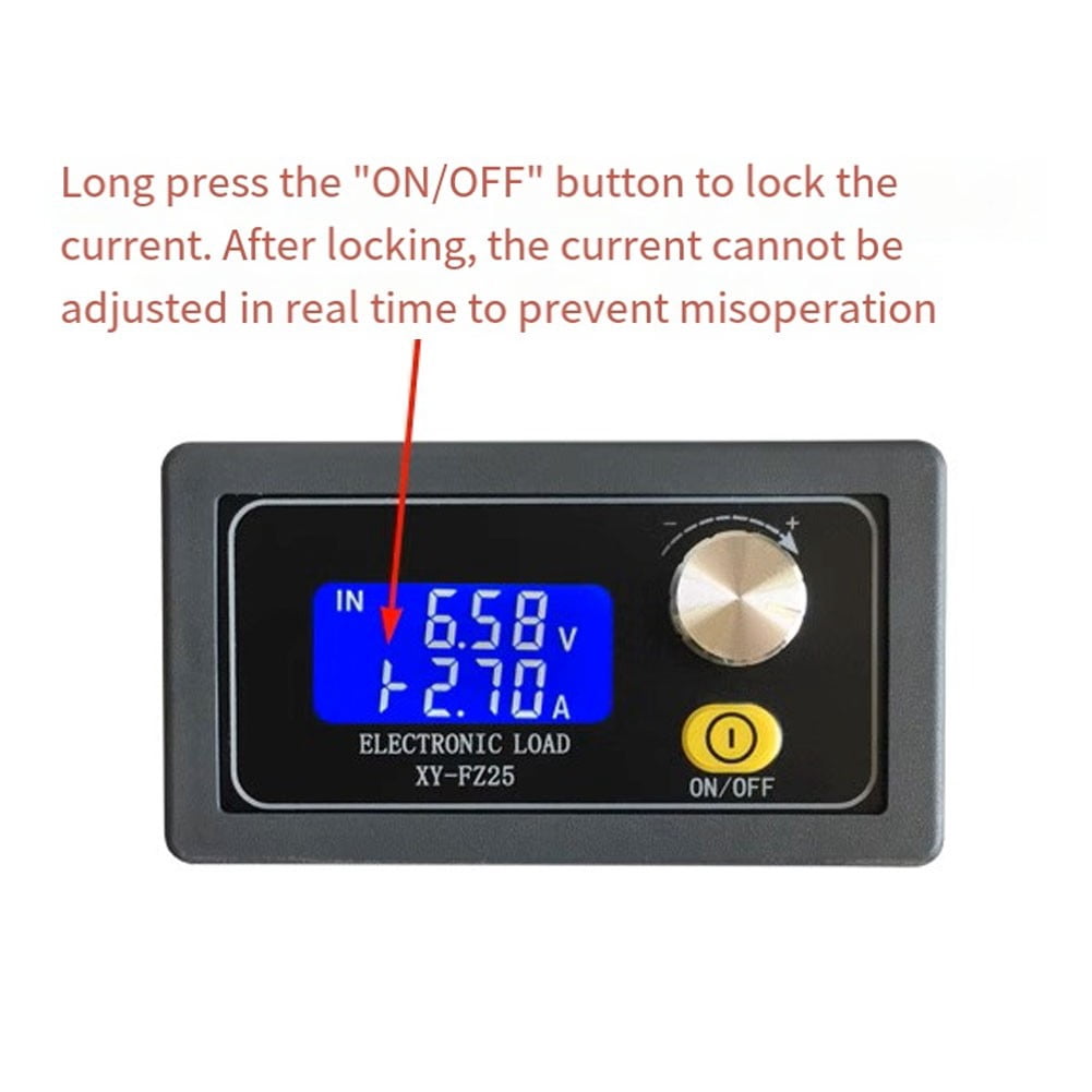 FZ35/FZ25Resistance Tester Voltmeter Adjustable Constant Current Electronic Load