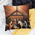 thumbnail image 2 of BANET Christmas , Christmas Double Sided Throw Sofa Cushion Cover 22x22in, 2 of 5