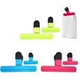 thumbnail image 1 of 6 Pcs Grands Clips de Sac à Puces Clip de Scellage Alimentaire en Plastique Clip de Scellage Multifonction Clips de Scellage pour Sac Alimentaire Sac de Thé Sac de Conservation, 1 of 4
