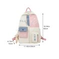 thumbnail image 4 of Jiibva Cute Cat Backpack, Multi Pocket Cartoon Cat Large Capacity Bookbag Rucksack Travel Backpack, 4 of 7