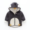 thumbnail image 2 of YunPes Children's Warm Top Coat Children's Wear Lined Thickened Plush Coat Jackets Kids, 2 of 6