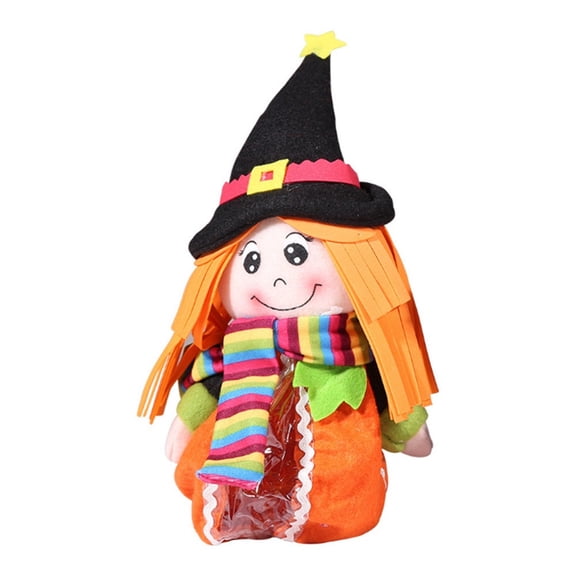 VerPetridure Halloween Kids Dress Up Toy Halloween Witch Candy Zip Bag