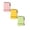 Pink*1+Yellow*1+Light Green*1, variant on Clearance Sale! Notebook 8Pc Blank Notebook 50 Sheets (100 Pages)/Notebook Journal